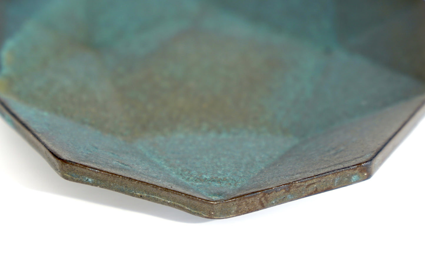 ORIGAMI Shape Plate - Green