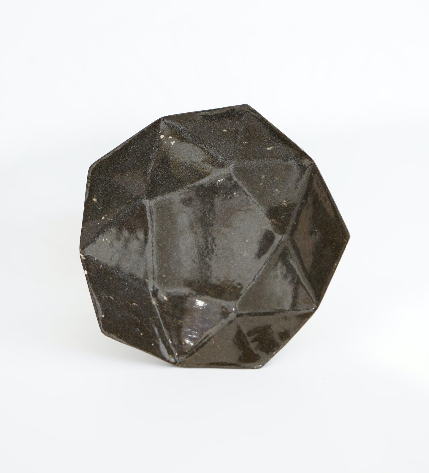 ORIGAMI Shape Plate - Black