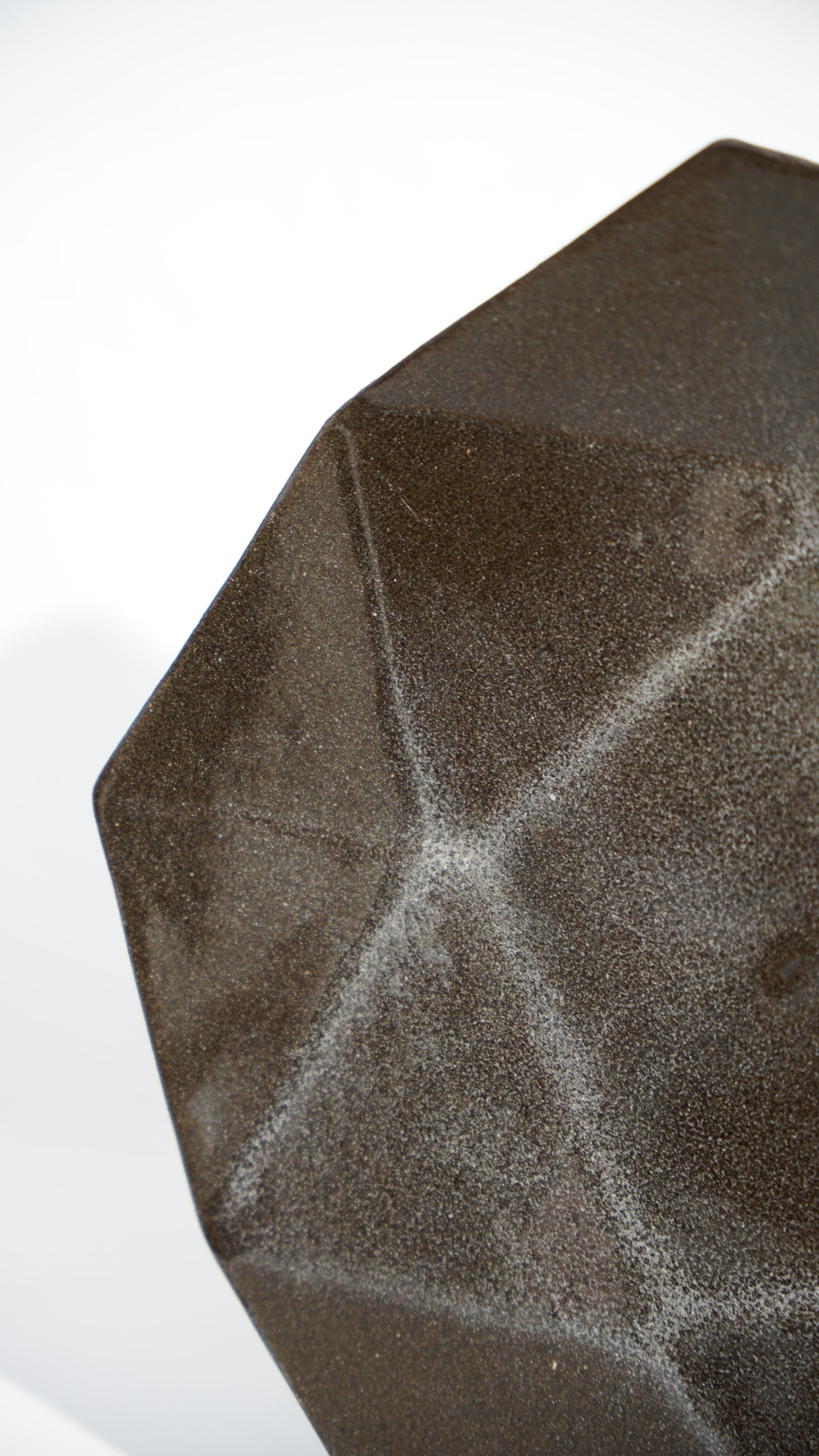 ORIGAMI Shape Plate - Black