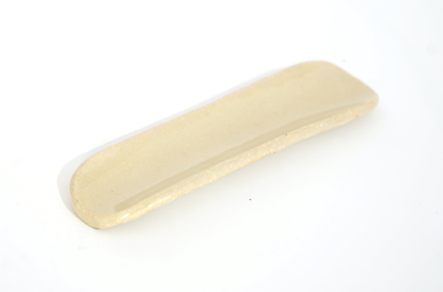 Tee Spoon With Traditional Japanese pattern - White