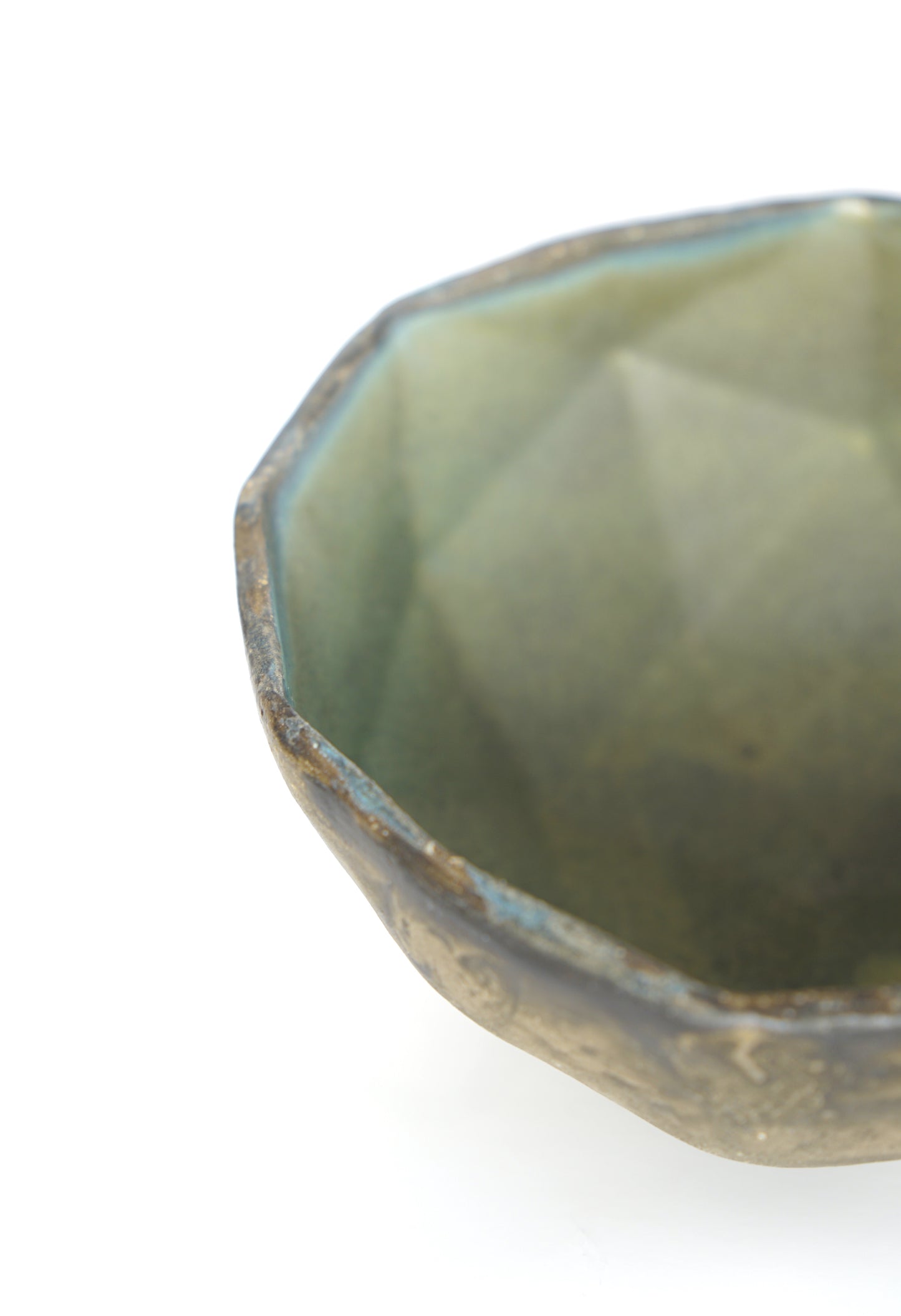 ORIGAMI Shape Bowl - Green
