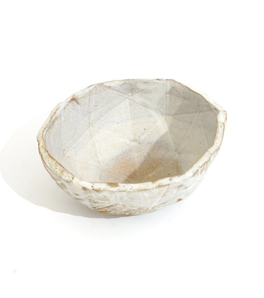 ORIGAMI Shape Bowl - White